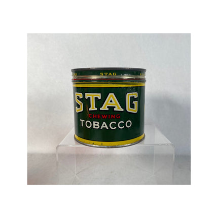 Vintage STAG Chewing Tobacco Can Tin – Imperial Tobacco Co. – Rare Collectible