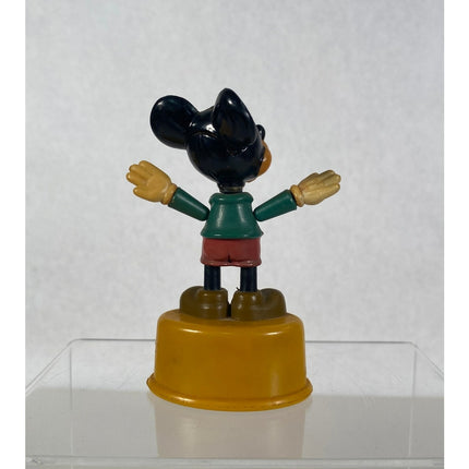 Vintage 1960s Gabriel Industries Mickey Mouse Push-Up Puppet Toy Walt Disney