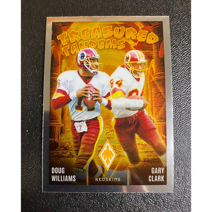 Doug Williams & Gary Clark 2024 Phoenix TT-WAS Washington Redskins Treasured Tandems