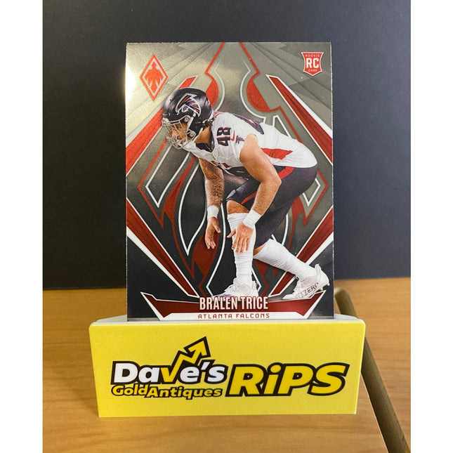 2024 Panini Phoenix Bralen Trice RC #162 Falcons Rookie Card