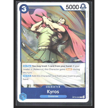 Kyros Adventure on Kami's Island #OP15-042 Rare