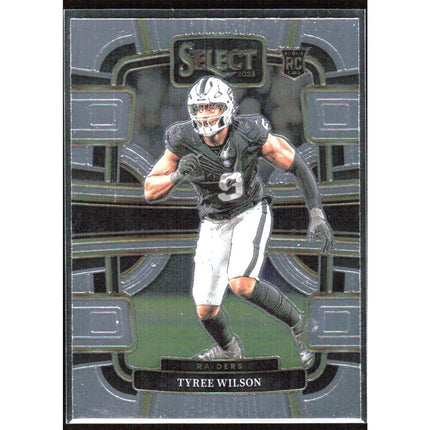 Tyree Wilson 2023 Panini Select #60 RC Las Vegas Raiders