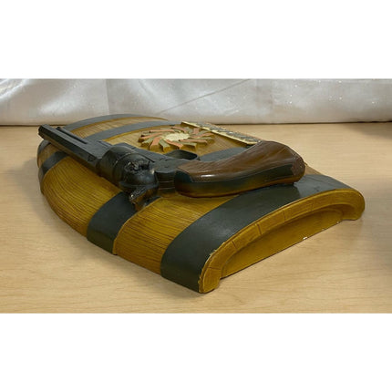 Vintage Sunshine Premium Beer Plaster Sign “A Son-Of-A-Gun Beer” Bar Advertising