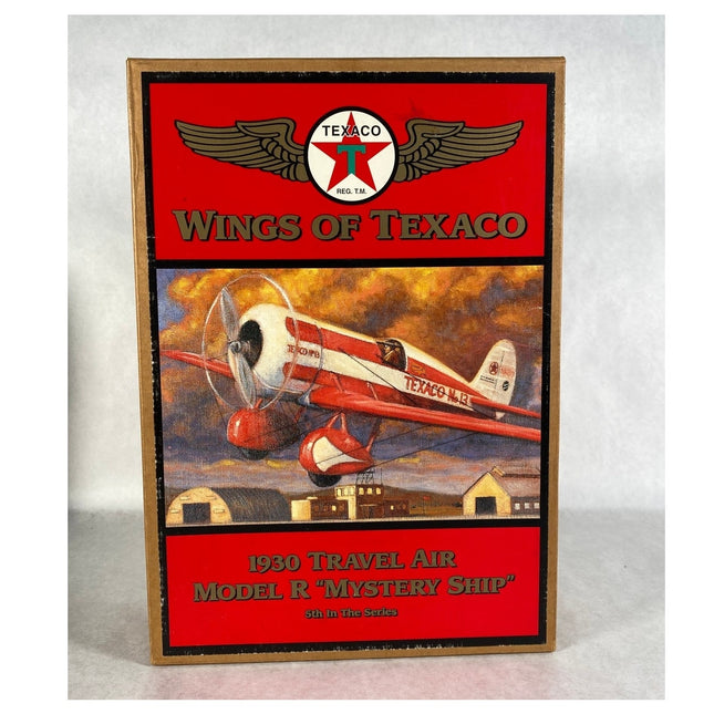 Wings of Texaco Ertl 1930 Travel Air Model R “Mystery Ship” Diecats Airplane OB