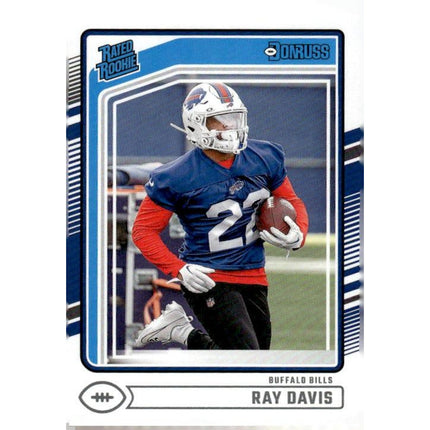 Ray Davis 2024 Donruss #316 RC Buffalo Bills