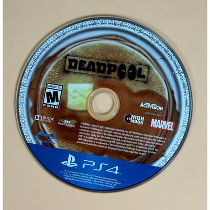 Deadpool PS4 Game Activision Marvel Action Adventure