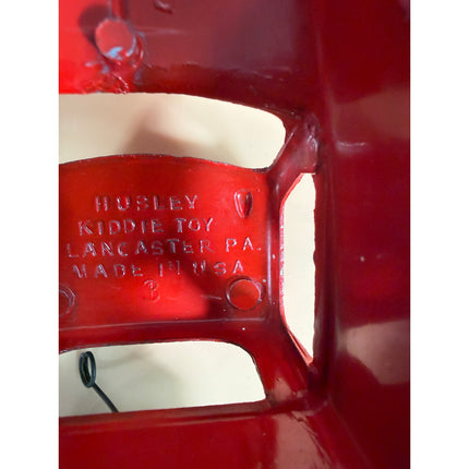 1950s Hubley #3 Kiddie Toy Cement Mixer Truck Diecast Red Green