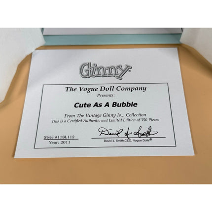 Vogue Ginny Doll Cute as a Bubble 8" Vintage Original Box OB