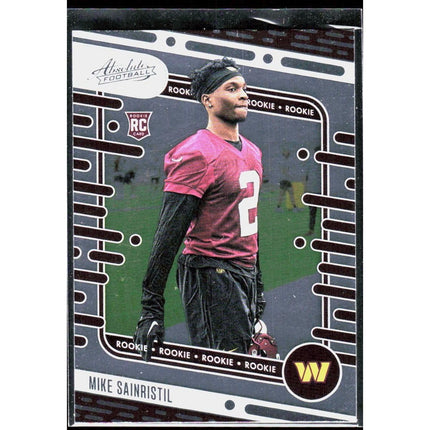 Mike Sainristil 2024 Panini Absolute Retail #150 RC Washington Commanders