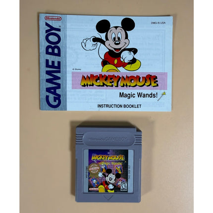 Mickey Mouse Magic Wands Nintendo Game Boy GB Game Cartridge