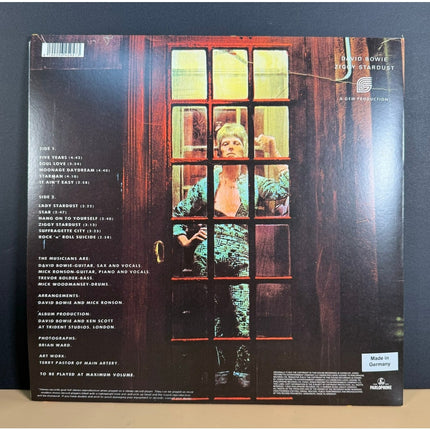 David Bowie The Rise And Fall Of Ziggy Stardust & The Spiders From Mars Vinyl LP