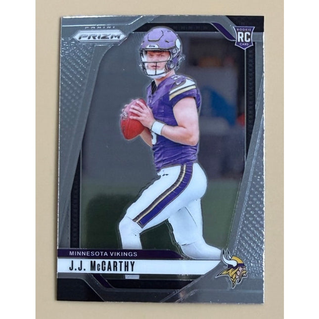2024 Panini Prizm J.J. McCarthy RC #400v Minnesota Vikings