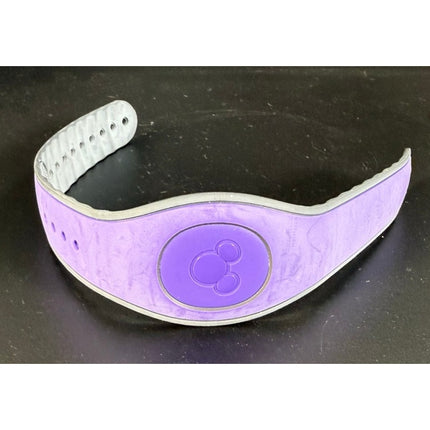 Disney Parks MagicBand+ Solid Lilac Lavender Mickey Mouse