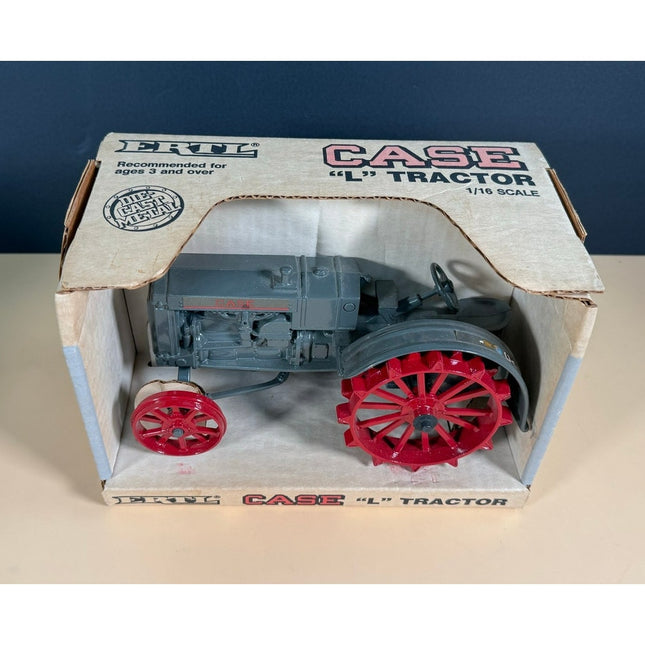 ERTL Case L Tractor with Steel Wheels 1:16 Scale Diecast Farm Toy #450 NIB