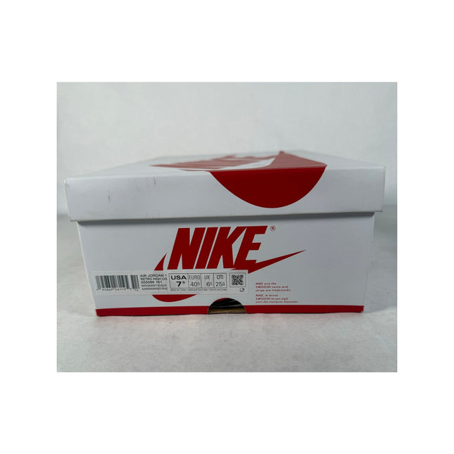 Nike Air Jordan 1 Retro High OG White/University Red Men’s 7.5 – 555088-161 w/ Box