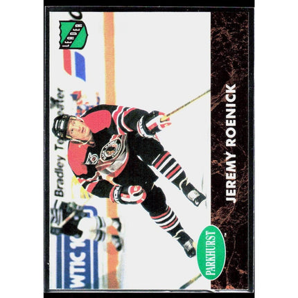 Jeremy Roenick 1991-92 Parkhurst French #439 Chicago Blackhawks