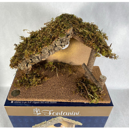 Nativity Scene Stable Only by Roman Fontanini Structure #55043 OB