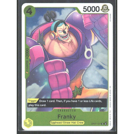 Franky Premium Booster -The Best- Vol. 2 #OP07-107 Rare