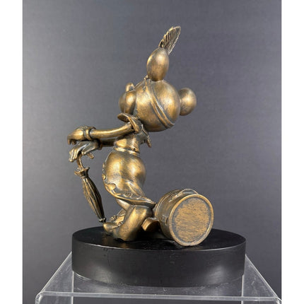 Disney Cruise Line Flapper Minnie “Set Sail on a Fantasy” Bronze Figure No Box