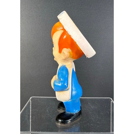 Vintage Alka-Seltzer Speedy Rubber Bank Soft Vinyl Advertising Coin Bank