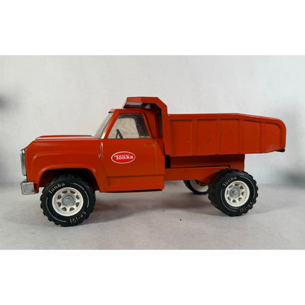 1960s Tonka Pressed Steel Dump Truck – 14" Vintage Toy Truck