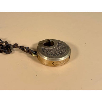 Vintage Miller Lock Champion 6 Lever Padlock No Key