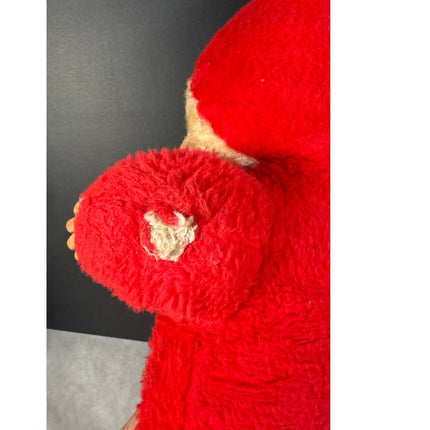 Vintage 1950s Rushton Coca-Cola Santa Claus 18" Rubber Face Plush Doll