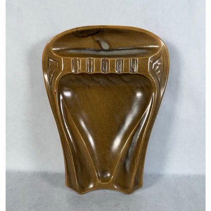 Vintage McCoy Pottery Brown Ashtray
