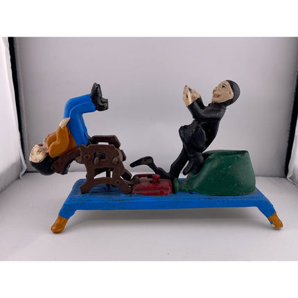 Reproduction Cast Iron "Dentist" Mechanical Bank