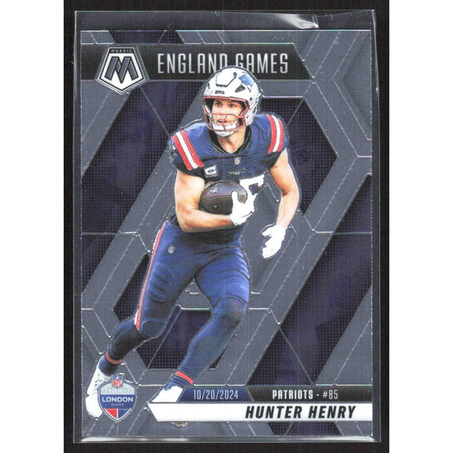 Hunter Henry 2025 Panini Mosaic #262 New England Patriots