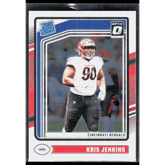 2024 Donruss Optic #265 Kris Jenkins RC Cincinnati Bengals