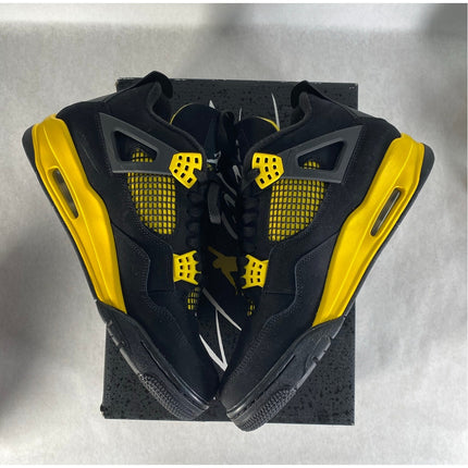 2023 Nike Air Jordan 4 Retro DH6927-017 Black & Yellow Men’s 11 – NIB