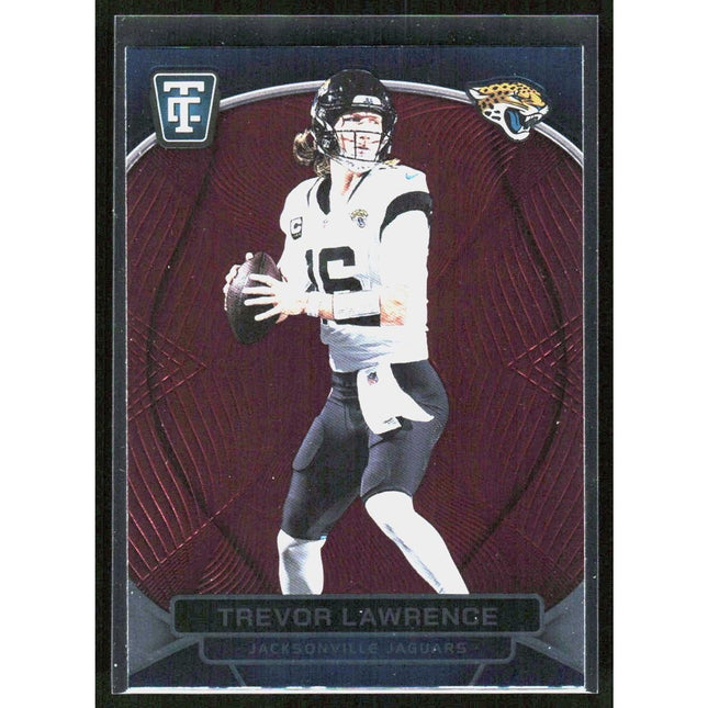 Trevor Lawrence 2024 Panini Totally Certified Mirror Maroon #40 Jaguars