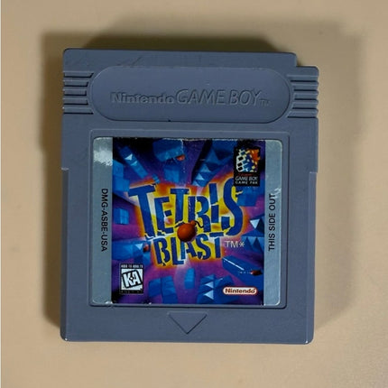 Tetris Blast Nintendo Game Boy Cartridge Vintage Puzzle Game