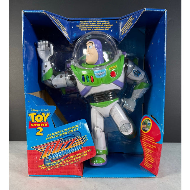 Disney Pixar Toy Story 2 Flight Control Buzz Lightyear 1999 Mattel Action Figure