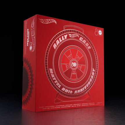 Mattel 80th Anniversary Hot Wheels Original 16 Rally Case Set RLC Exclusive