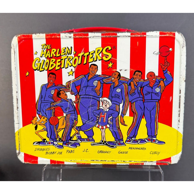 Harlem Globetrotters Metal Lunch Box Vintage Collectible – No Thermos