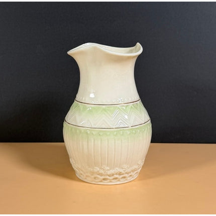 Belleek Pottery Ireland Colonial Vase 6" Porcelain Vase