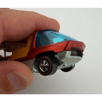 Hot Wheels Redline Heavyweights Tow Truck 1970 72 Hong Kong Red Diecast
