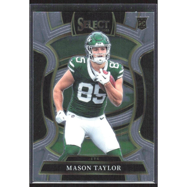 Mason Taylor 2025 Panini Select #76 RC New York Jets