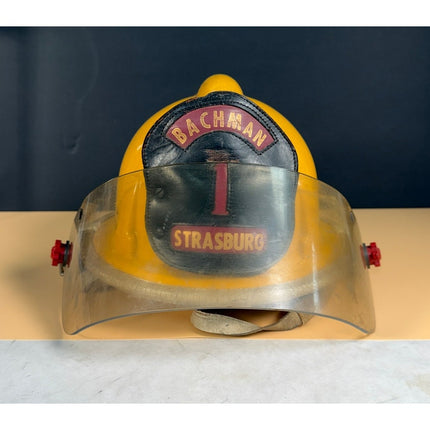 MSA Cairns Fire Helmet Vintage Firefighter Helmet PA Fire Equipment Collectible