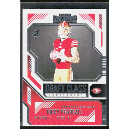 Ricky Pearsall 2024 Panini Contenders Draft Class Contenders #15 SF 49ers