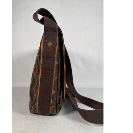 Louis Vuitton Macassar Messenger Crossbody Laptop Bag w/ Entrupy COA MSRP $1900