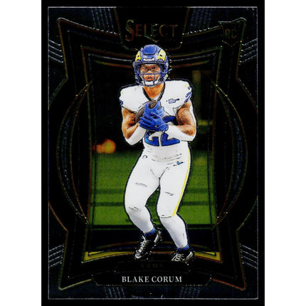 Blake Corum 2024 Panini Select #9 RC Los Angeles Rams