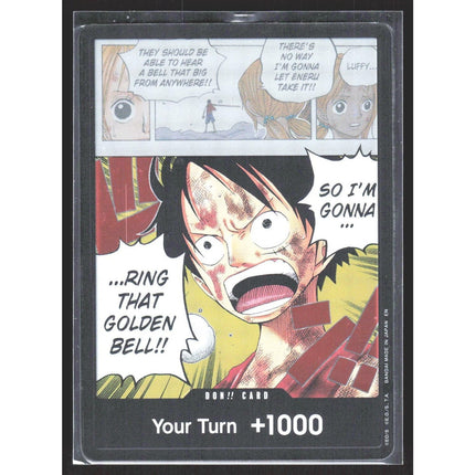 DON!! Card (Luffy) Adventure on Kami's Island #
