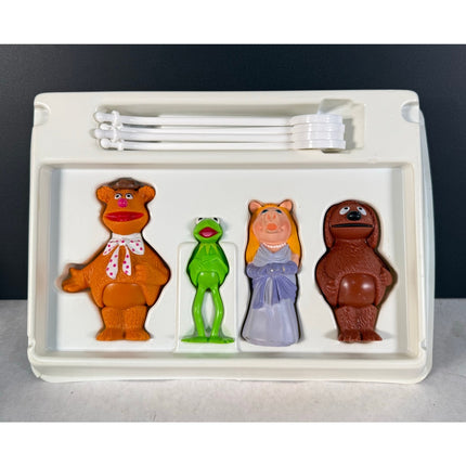 Fisher Price The Muppet Show Players Stick Puppets with Original Box (OB)