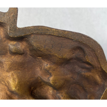 Vintage Cast Iron Painted “Spirit of ’76” Bookends #139