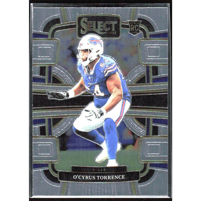 O'Cyrus Torrence 2023 Panini Select #12 RC Buffalo Bills
