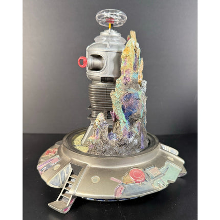 Lost in Space Robot B-9 Figurine 1998 Franklin Mint Limited Edition — Working!