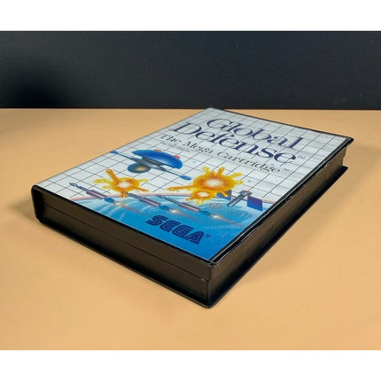 Global Defense Sega Master System Cartridge Vintage Shooter Game